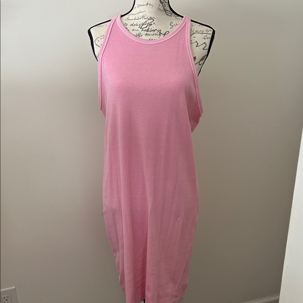 Old Navy Pink Midi Dress